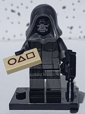 Squid Game Front Man Horror  minifigure from the series, Custom lego